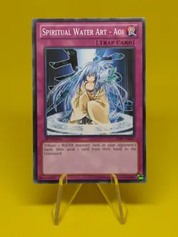 Yugioh - Spiritual Water Art - Aoi (SDRE-EN037) - Common 1st Edition - Image 1