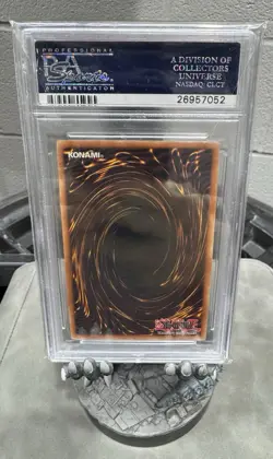 2002 YU-GI-OH! MRD METAL RAIDERS #126 BARREL DRAGON PSA 10 - Image 2