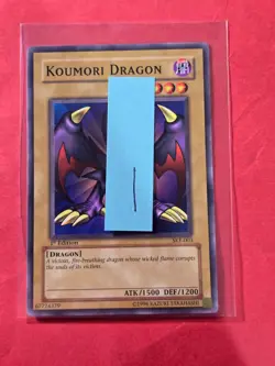 2004 Starter Deck Kaiba Evolution 1st Edit #SKE003, Koumori Dragon, C, NF, cd1 - Image 3