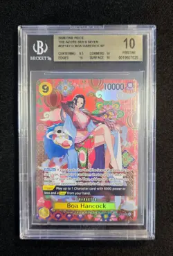 Beckett 10 Pristine Boa Hancock OP14-112 SP One Piece TCG OP14 EB04 English - Image 3