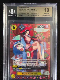 Beckett 10 Pristine Boa Hancock OP14-112 SP One Piece TCG OP14 EB04 English - Image 4