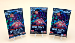 One Piece OP-06 Wings of The Captain TCG - DEAD Booster PACK Sealed Lot of 3 - Image 1