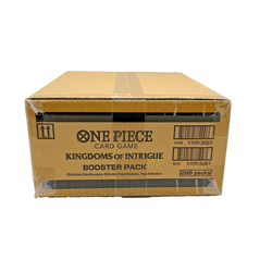 One Piece TCG English OP04 Kingdoms of Intrigue Booster Box Case Sealed - Image 1