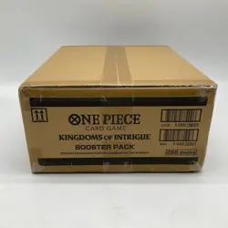 One Piece TCG English OP04 Kingdoms of Intrigue Booster Box Case Sealed - Image 3