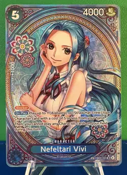 One Piece Nefeltari Vivi (024) (SP) Extra Booster: Heroines Edition #EB03-024 NM - Image 2