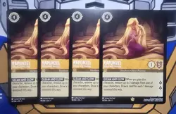 Disney Lorcana - Rapunzel - Gifted With Healing 18/204 - Near Mint Non Foil X4 - Image 1