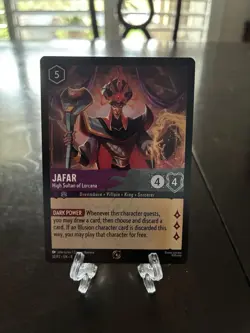 Disney Lorcana TCG 32/P2 Reign Of Jafar High Sultan of Lorcana Promo Card - Image 1