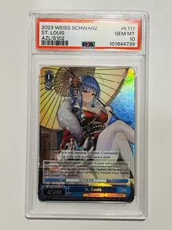 Weiss Schwarz Azur Lane Eagle Union - St. Louis SR Foil PSA 10 GEM MT ENG POP 2 - Image 1