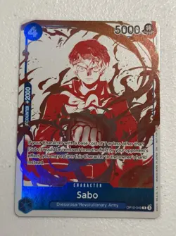 One Piece Card Game Sabo OP10-049 Carrying on his Will Treasure Campaign - Image 1