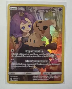 Pokemon Card - Mimikyu Cosmic Eclipse 245/236 Secret Rare - Image 1