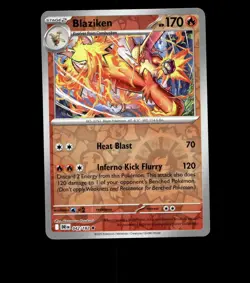 Blaziken – 042/182 – Destined Rivals – Reverse Holo – Near Mint - Pokemon Card - Image 1