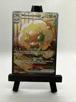 Pokemon Whimsicott EX Special Illustration Rare White Flare English Card 165/086 - Image 1