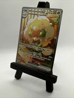 Pokemon Whimsicott EX Special Illustration Rare White Flare English Card 165/086 - Image 2