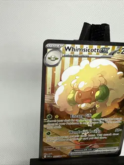 Pokemon Whimsicott EX Special Illustration Rare White Flare English Card 165/086 - Image 5