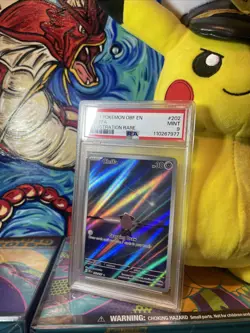 Cleffa Pokemon TCG Obsidian Flames Holo Card 202/197 PSA 9 - Image 4