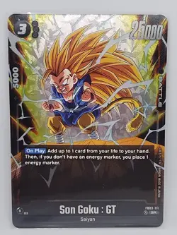 Son Goku GT SR FB03-111 Dragon Ball Super Card Game Fusion World - Image 1