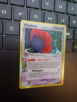 Pokemon Holo Foil Card - Vileplume 17/110 (Ex Holon Phantoms) - Image 4