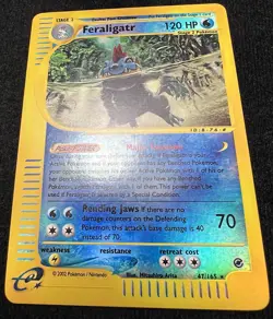 Feraligatr 47/165 Expedition Reverse Holo E-Reader Pokemon Card - NM - Image 4