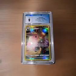 Flareon Trainer Gallery Card TG01/TG30 Brilliant Stars Blue Label CGC 9 Mint - Image 1