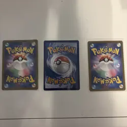 Pokemon Card Lot Two Japanese and One Chinese NM - Image 2