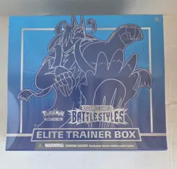 Pokemon Sword and Shield Battle Styles Elite Trainer Box Card Game 820650808357 - Image 1