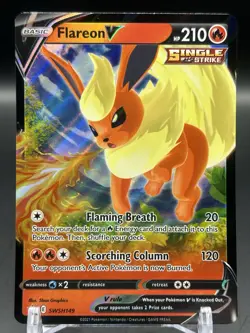 Flareon V SWSH149 SWSH: Sword & Shield Promo Cards Holo - Image 1