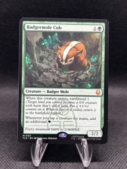 MTG, Badgermole Cub Avatar: The Last Airbender Regular NM - Image 1