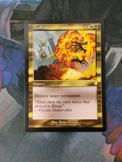 Vindicate | RETRO | 7% Off 2+ | Brother's War | NM MTG - Image 1