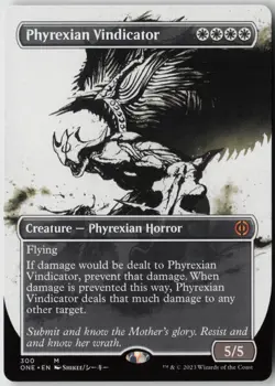 Phyrexian Vindicator (Showcase) (300) Normal- Phyrexia: All Will Be One (ONE) NM - Image 1