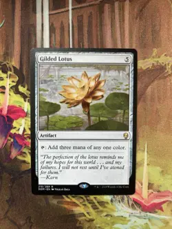 Gilded Lotus Dominaria NM MTG - Image 1