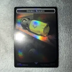 Energy Reserve / Clue Double-Sided Token [Fallout Tokens] Foil Near Mint - Image 1