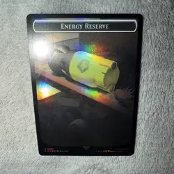 Energy Reserve / Clue Double-Sided Token [Fallout Tokens] Foil Near Mint - Image 3