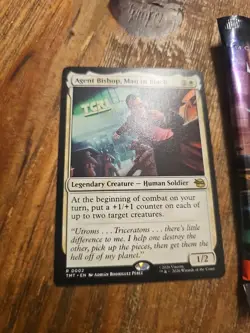 MTG Agent Bishop, Man in Black Teenage Mutant Ninja Turtles Regular - Image 2