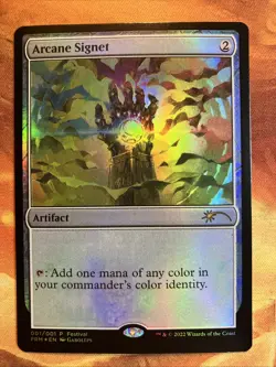 MTG Foil Arcane Signet MagicFest Promo Rare Artifact Near-Mint!! - Image 1