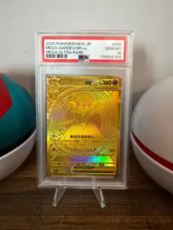 2025 POKEMON JPN M1S-MEGA SYMPHONIA MEGA ULTRA RARE MEGA GARDEVOIR EX PSA 10 - Image 1