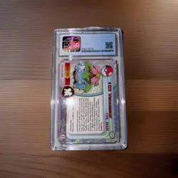 Venusaur Pokemon Topps Series 1 #3 First Print Blue Label CGC 9.5 Gem Mint - Image 2