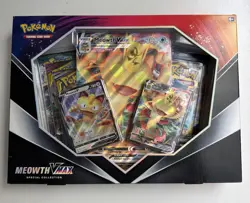Pokemon Meowth VMAX Special Collection Box - 5 Packs - Image 1