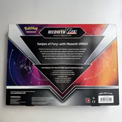 Pokemon Meowth VMAX Special Collection Box - 5 Packs - Image 2