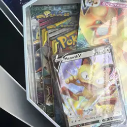Pokemon Meowth VMAX Special Collection Box - 5 Packs - Image 3