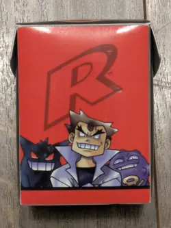 Pokemon TCG Team Rocket Deck Box Vintage 2000 Opened Unused - Image 2