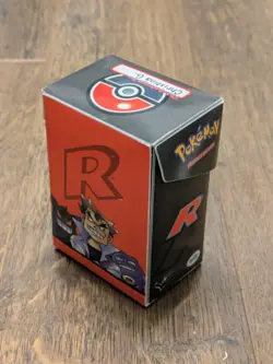 Pokemon TCG Team Rocket Deck Box Vintage 2000 Opened Unused - Image 4