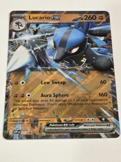 Lucario ex - 017 SV: Scarlet & Violet Promo Cards NM Pokemon Card TCG 💎 - Image 2