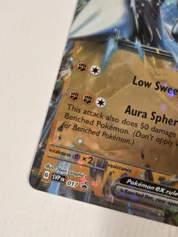 Lucario ex - 017 SV: Scarlet & Violet Promo Cards NM Pokemon Card TCG 💎 - Image 3