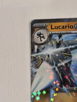 Lucario ex - 017 SV: Scarlet & Violet Promo Cards NM Pokemon Card TCG 💎 - Image 4