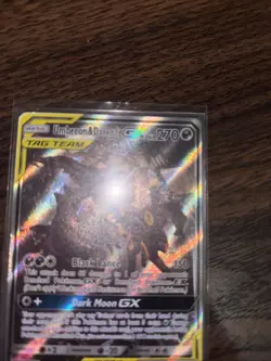 Pokemon TCG Umbreon & Darkrai GX SM241 Sun & Moon Promo Card NM Condition - Image 3