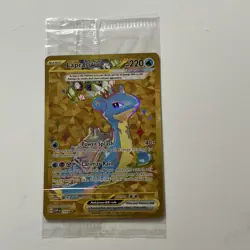 Lapras ex 164 Sv: Scarlet & Violet Holo SEALED PROMO Full Art Pokemon Card - Image 1