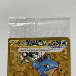 Lapras ex 164 Sv: Scarlet & Violet Holo SEALED PROMO Full Art Pokemon Card - Image 2