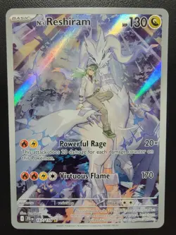 N's Reshiram 167/159 Sv09: Journey Together Holo Pokemon Tcg NM - Image 1