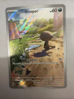 Paldean Wooper 102/094 Illustration Rare Phantasmal Flames Pokemon Pack Fresh - Image 3