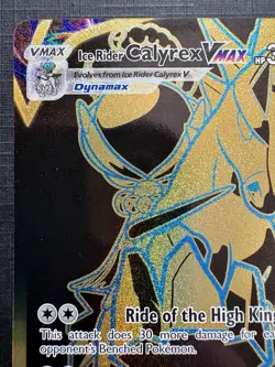 Pokemon TCG: Ice Rider Calyrex VMAX TG29/30 SECRET RARE HOLO-Astral Radiance - Image 5